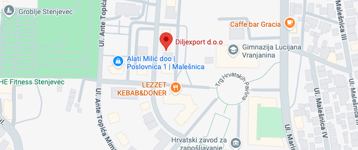 Karta - Zlatka Šulentića 9 / Slavonska avenija 7, 10000 Zagreb